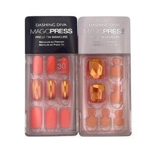 Dashing Diva Magic Press - Matching Mani and Pedi Set.